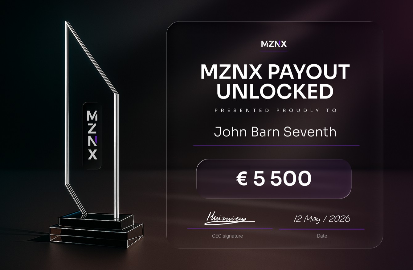 MZNX — Payout Unlocked, €5,500